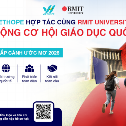 học bổng chắp cánh ước mơ